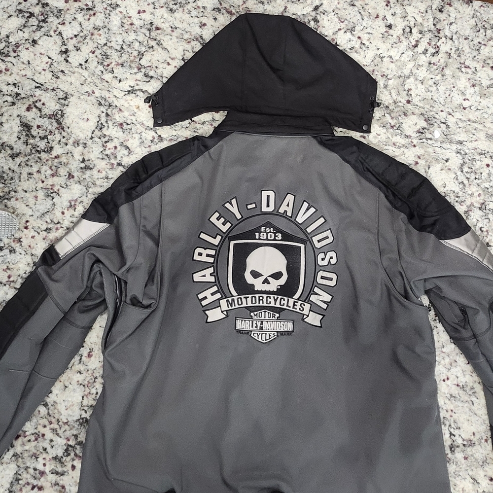 Harley-Davidson Ridgeway Color Blocked Waterproof Riding Jacket - Picture 2 of 3